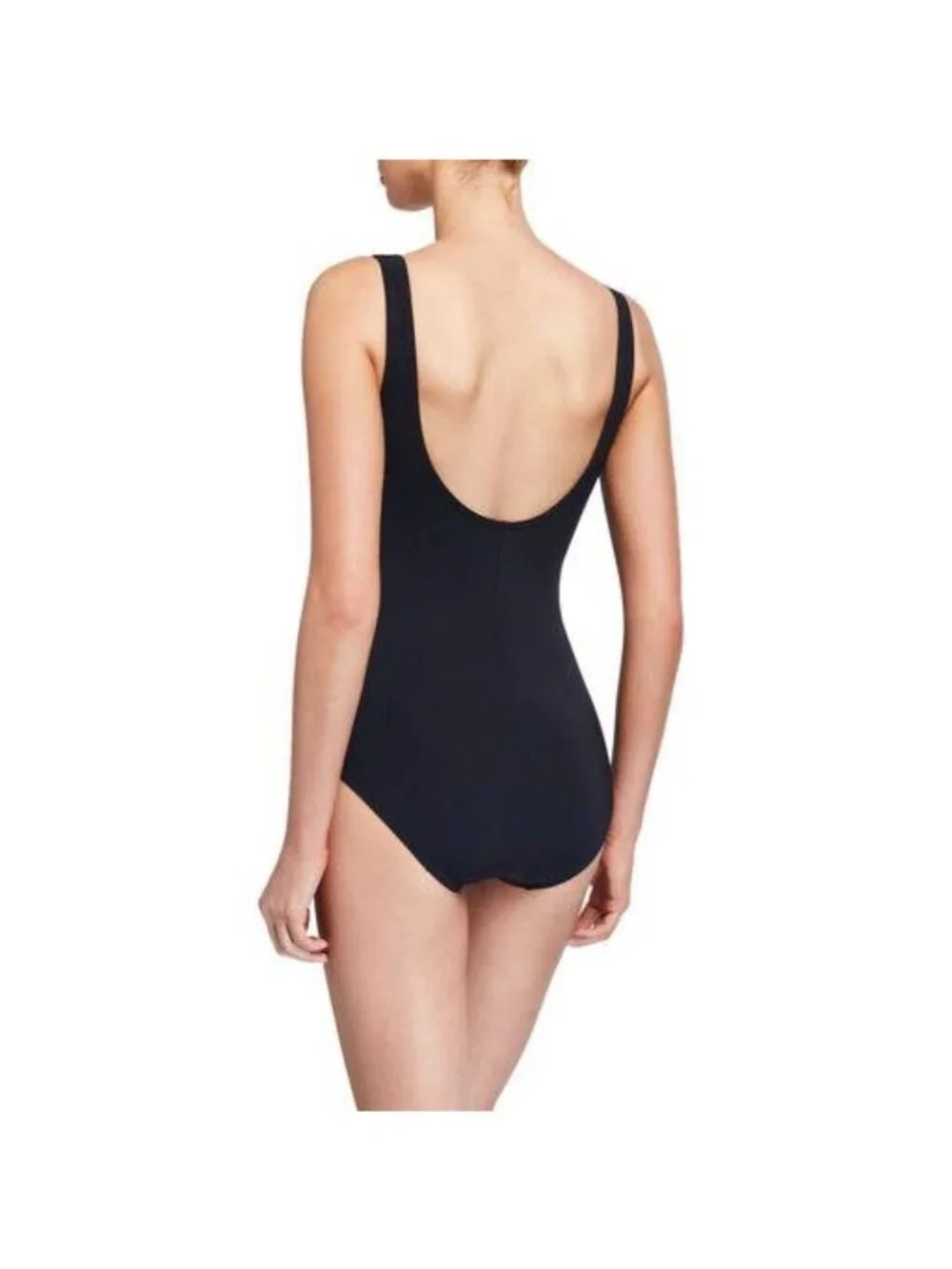 Karla Colletto Maritta Round Neck Womens One Piece Swimsuit Sz 6- 2US XS - Picture 3 of 7